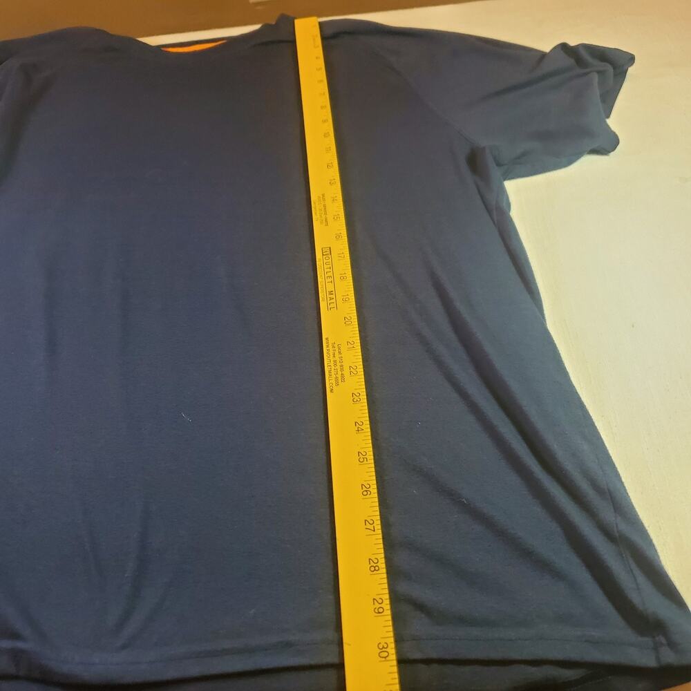 Field & Stream Mens Blue Short Sleeve T-Shirt Size 4XL Outdoor Crew Neck Tee - Picture 4 of 10